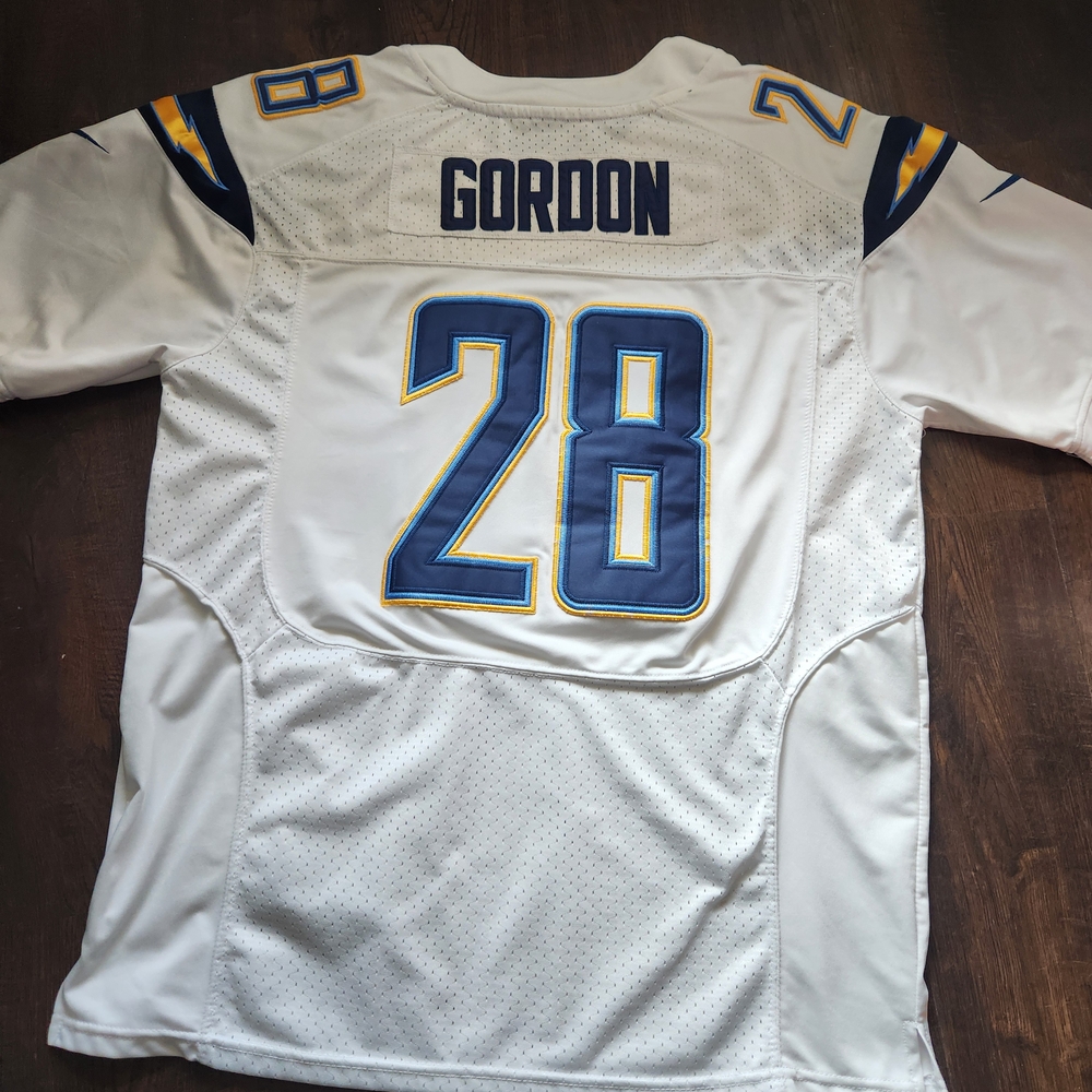 Los Angeles Chargers Melvin Gordon Elite #28 Game Day Jersey